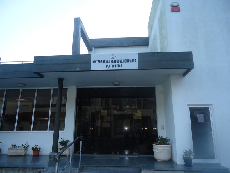 Centro Social Paroquial de Romariz — Entrada
